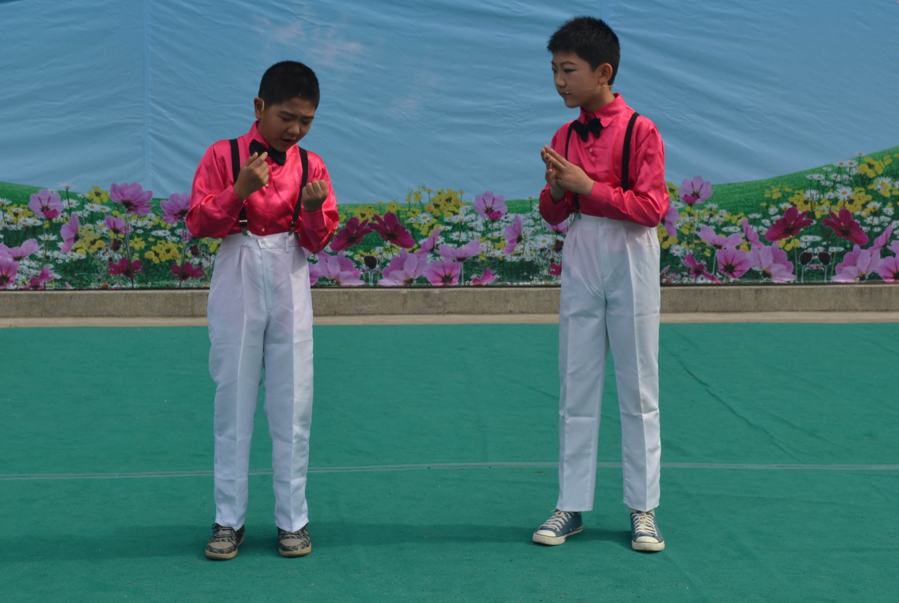 五二班:天津快板《我们是好伙伴》